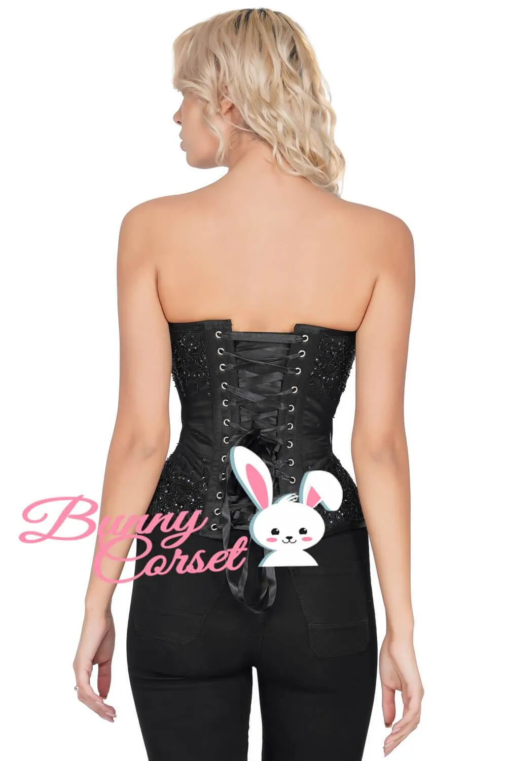 Carita Black Overbust Couture Corset
