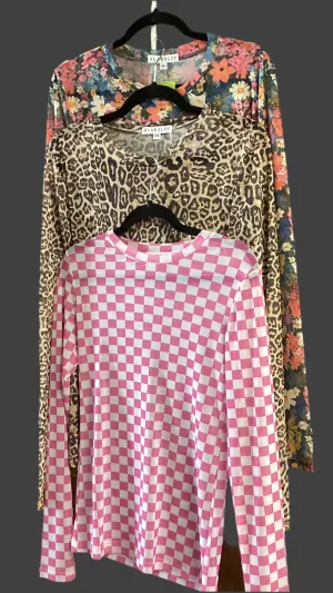 Casual mesh top