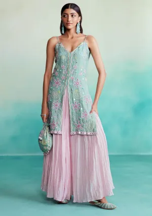 Celestial kurta and sharara