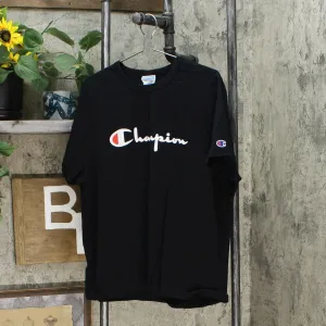 Champion Women's Classic Logo T-Shirt Black XXL