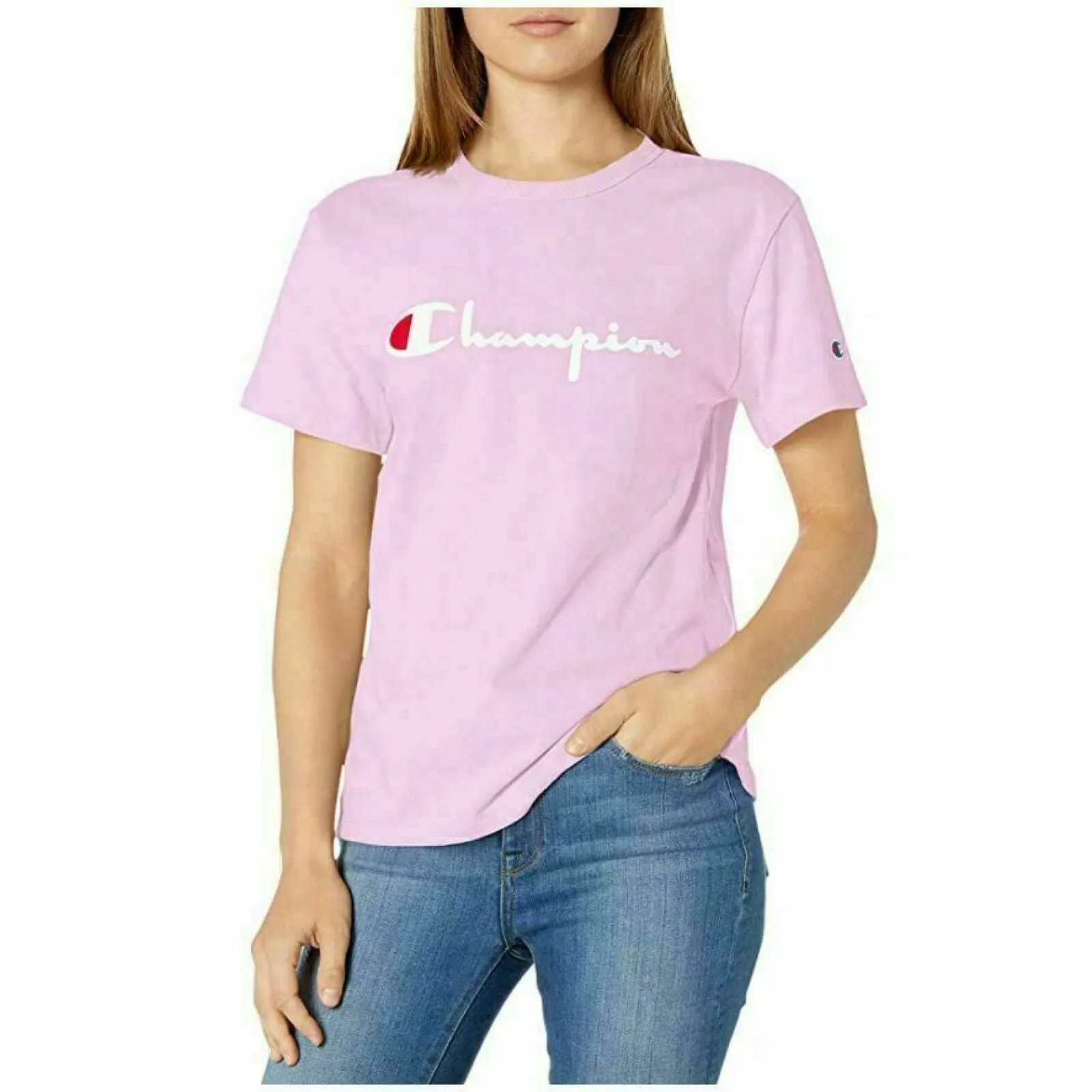 Champion Women's Classic T-shirt Pink XXL