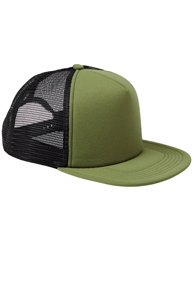 Checkerboard Mama Foam Front Mesh Trucker Cap