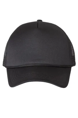 Checkered Charm Foam Mesh Back Trucker Cap