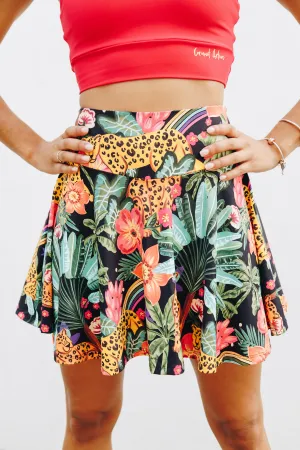 Cheetah Palms Ace Skort