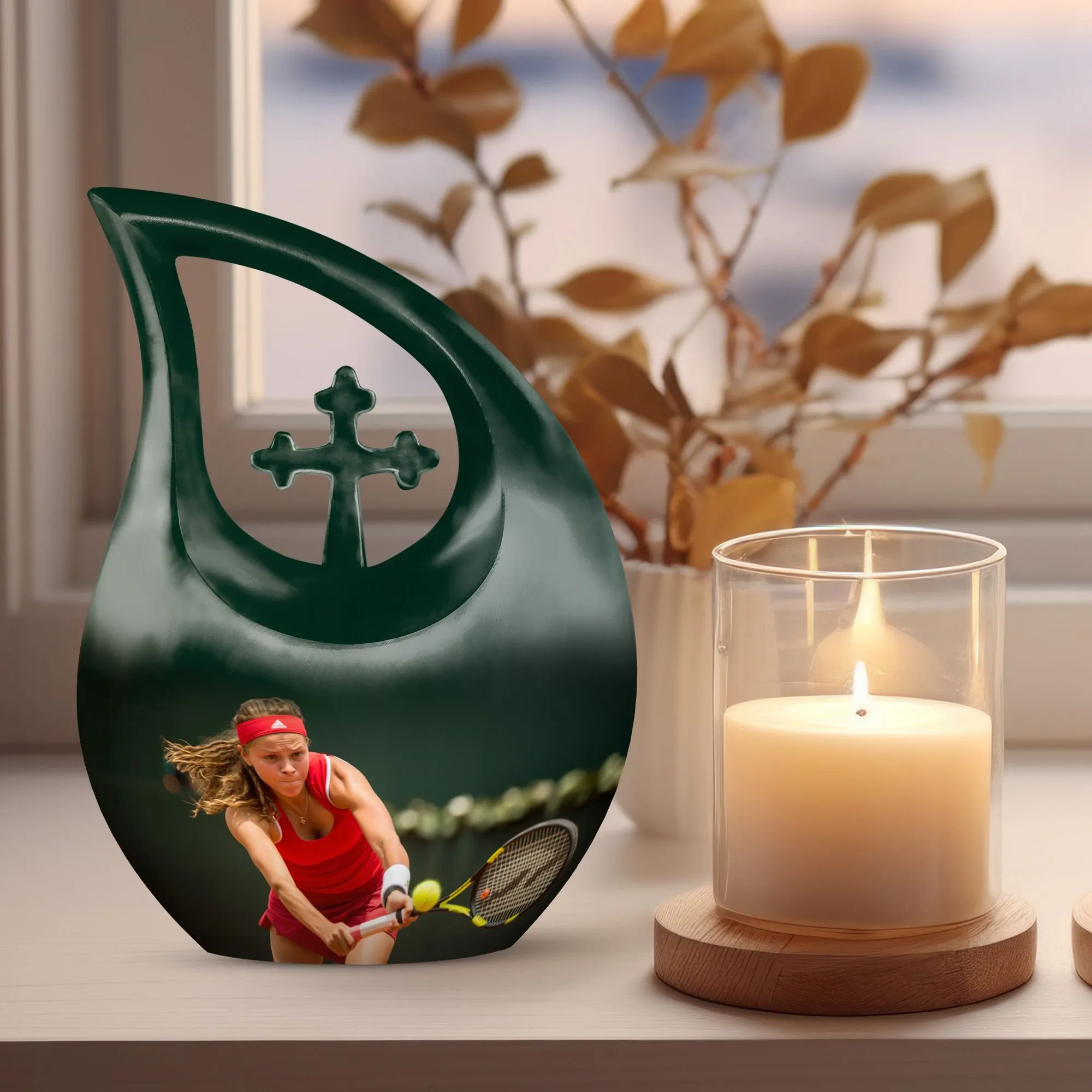 Cherished Memories: Sports-Themed Memorial Urn