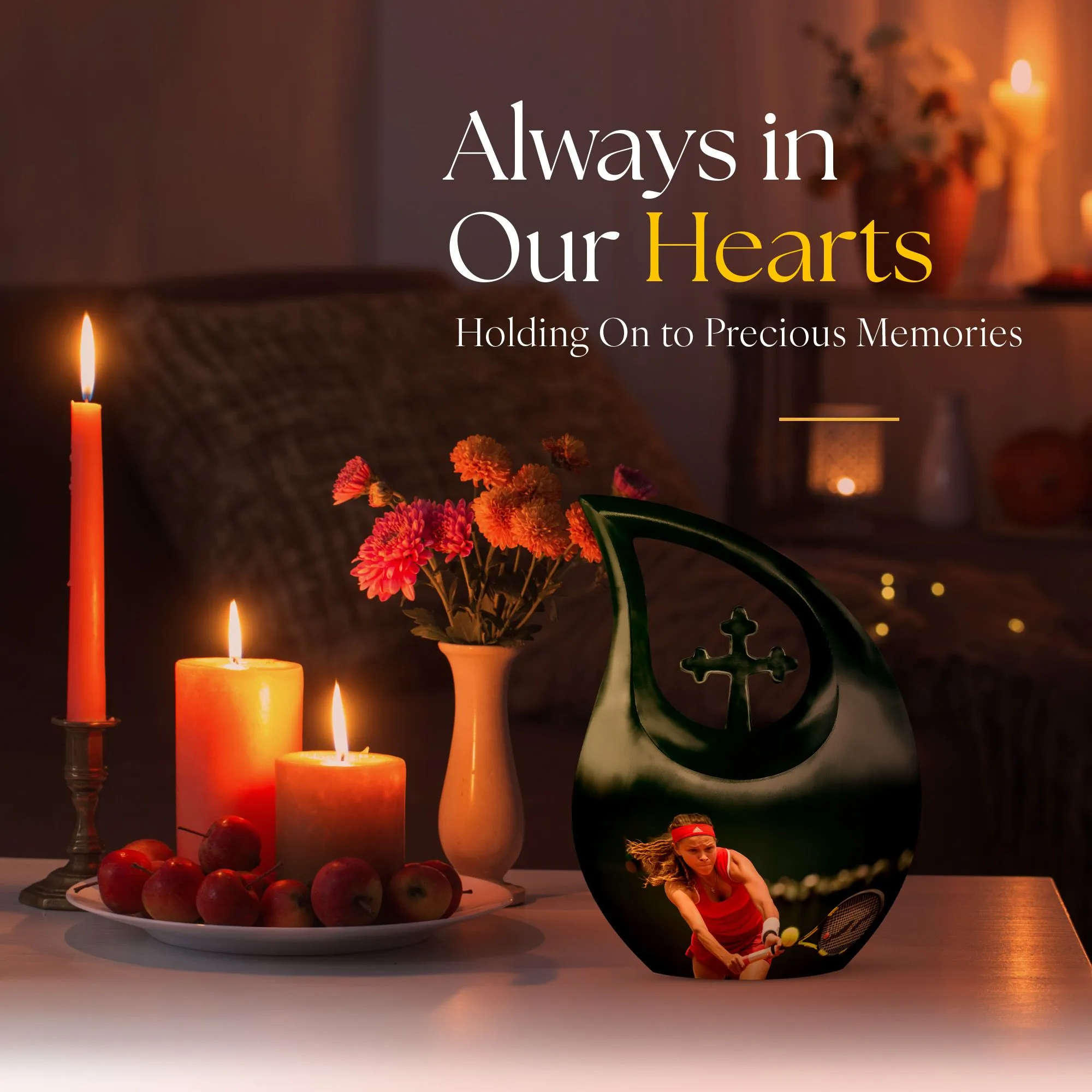 Cherished Memories: Sports-Themed Memorial Urn