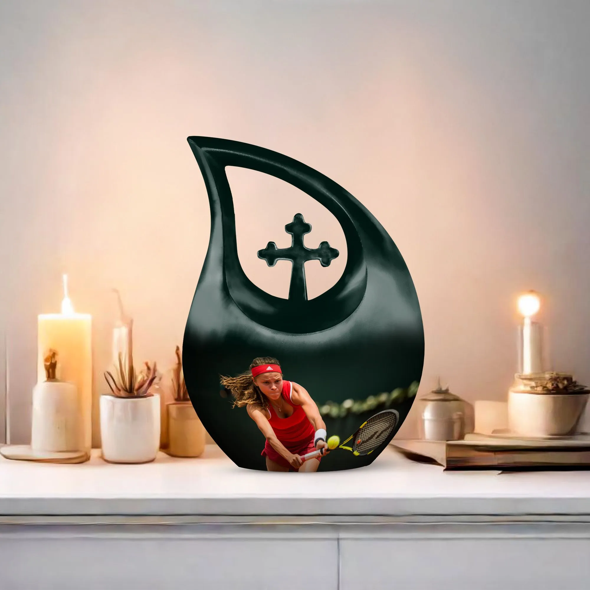 Cherished Memories: Sports-Themed Memorial Urn