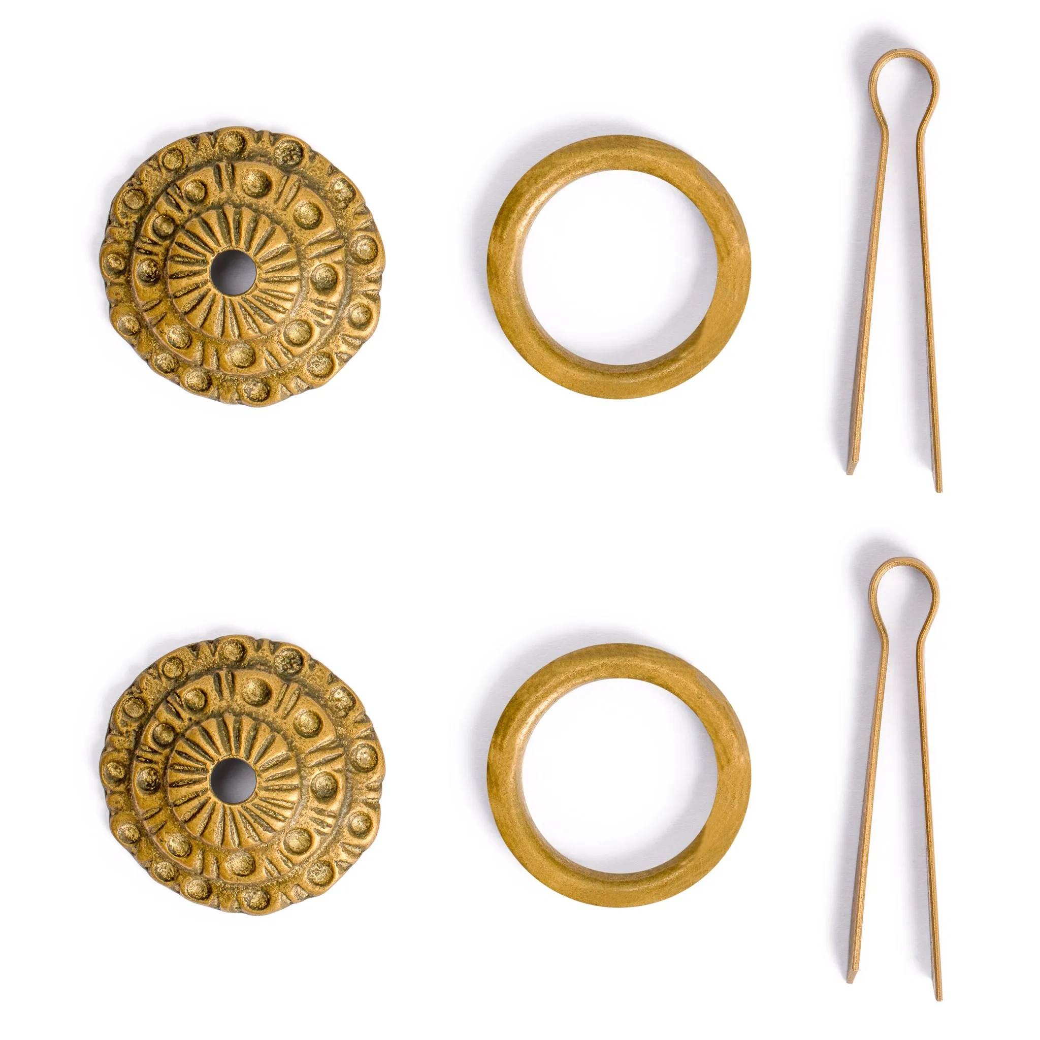Chinese Cabinet Pulls 1.5" - Set of 2