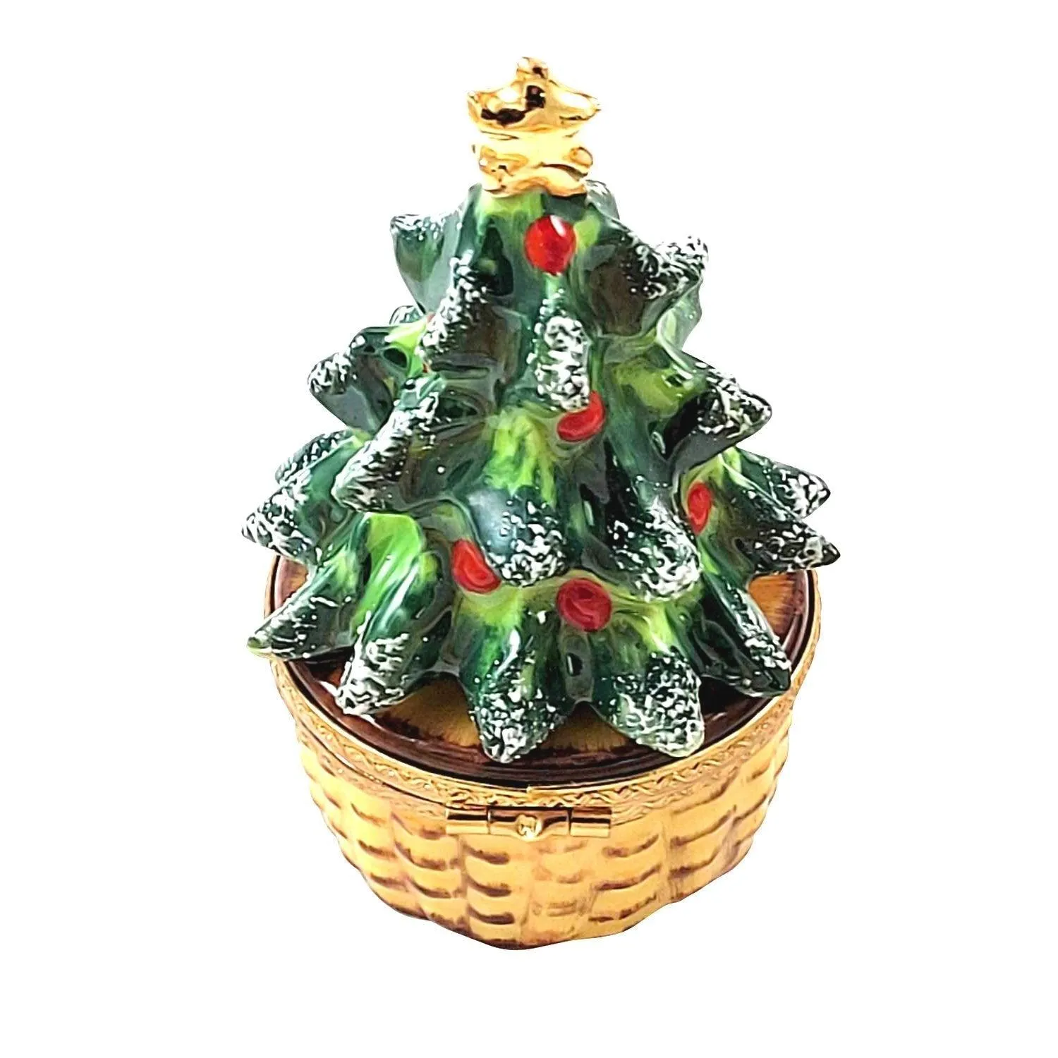 Christmas Tree on Basket