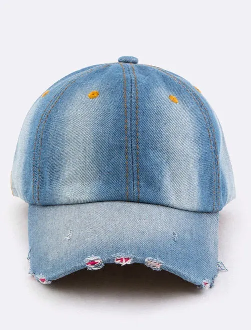 Classic Denim Baseball Caps