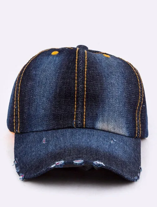 Classic Denim Baseball Caps
