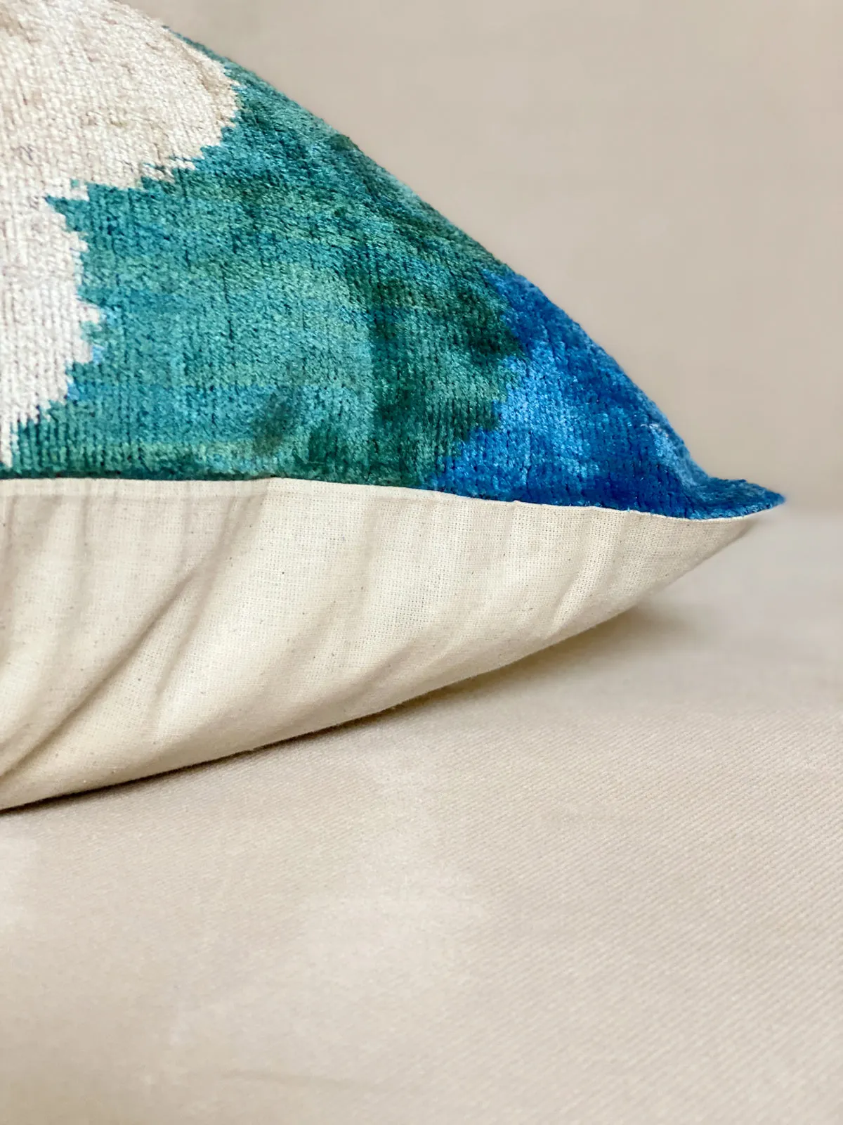 Classic Ocean Hues Square Pillow Cover