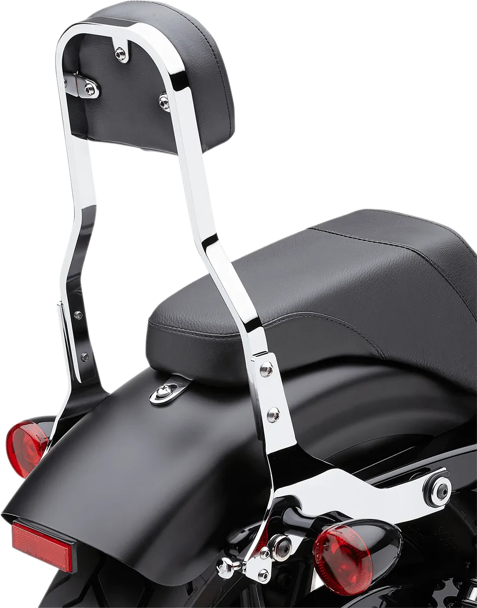 Cobra 602-2041 Short Detachable Backrest - Chrome