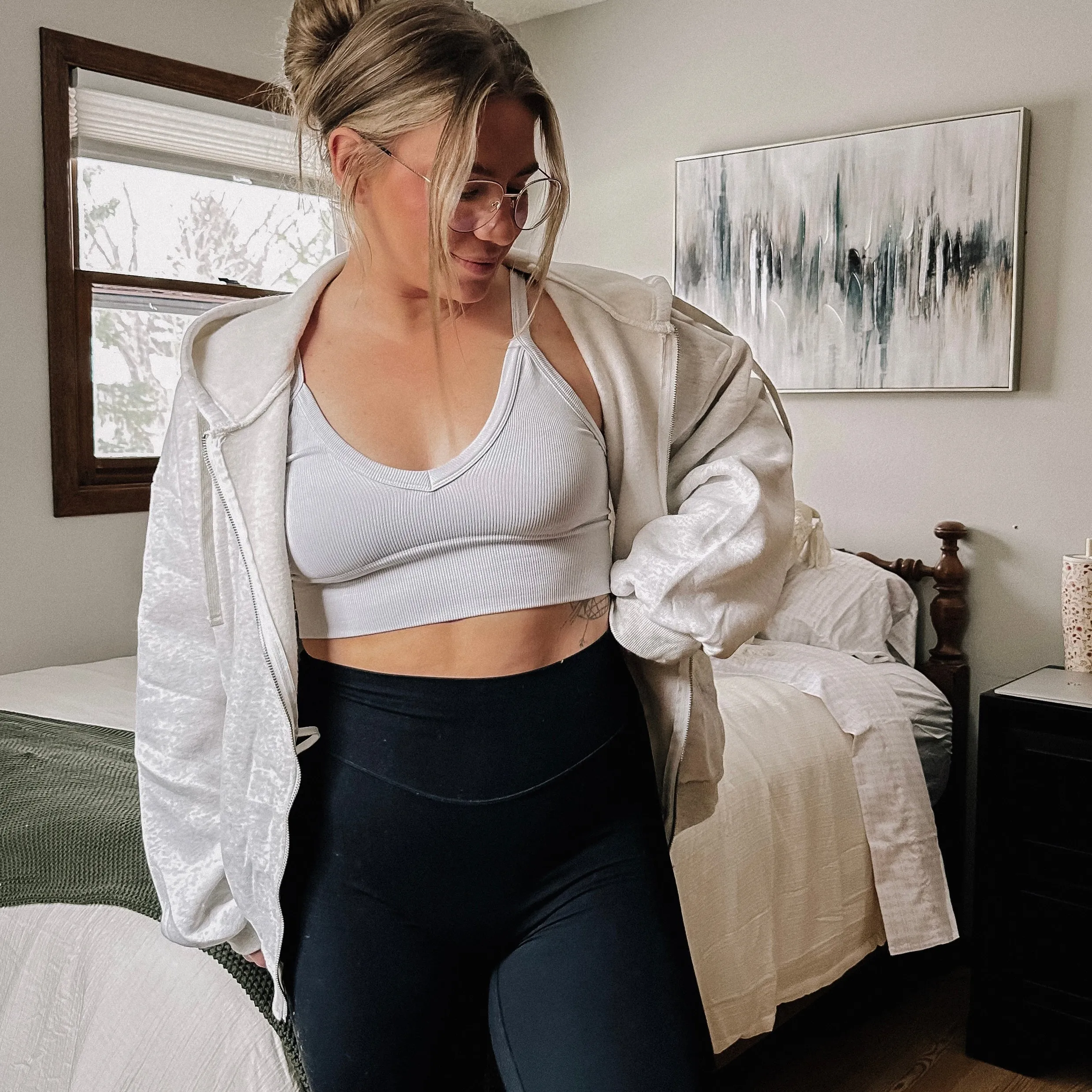 Comfort Queen Bralette - Glacier