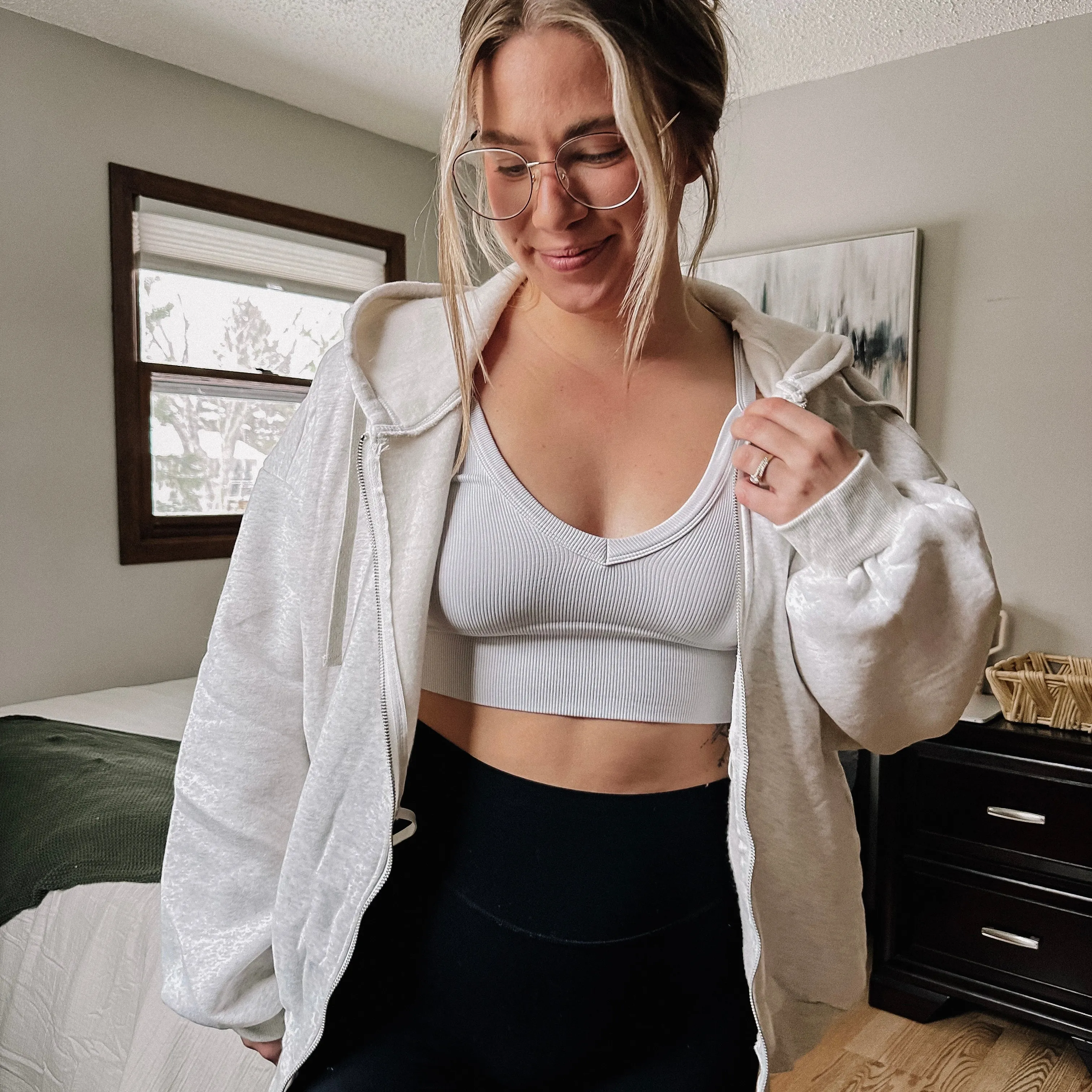 Comfort Queen Bralette - Glacier