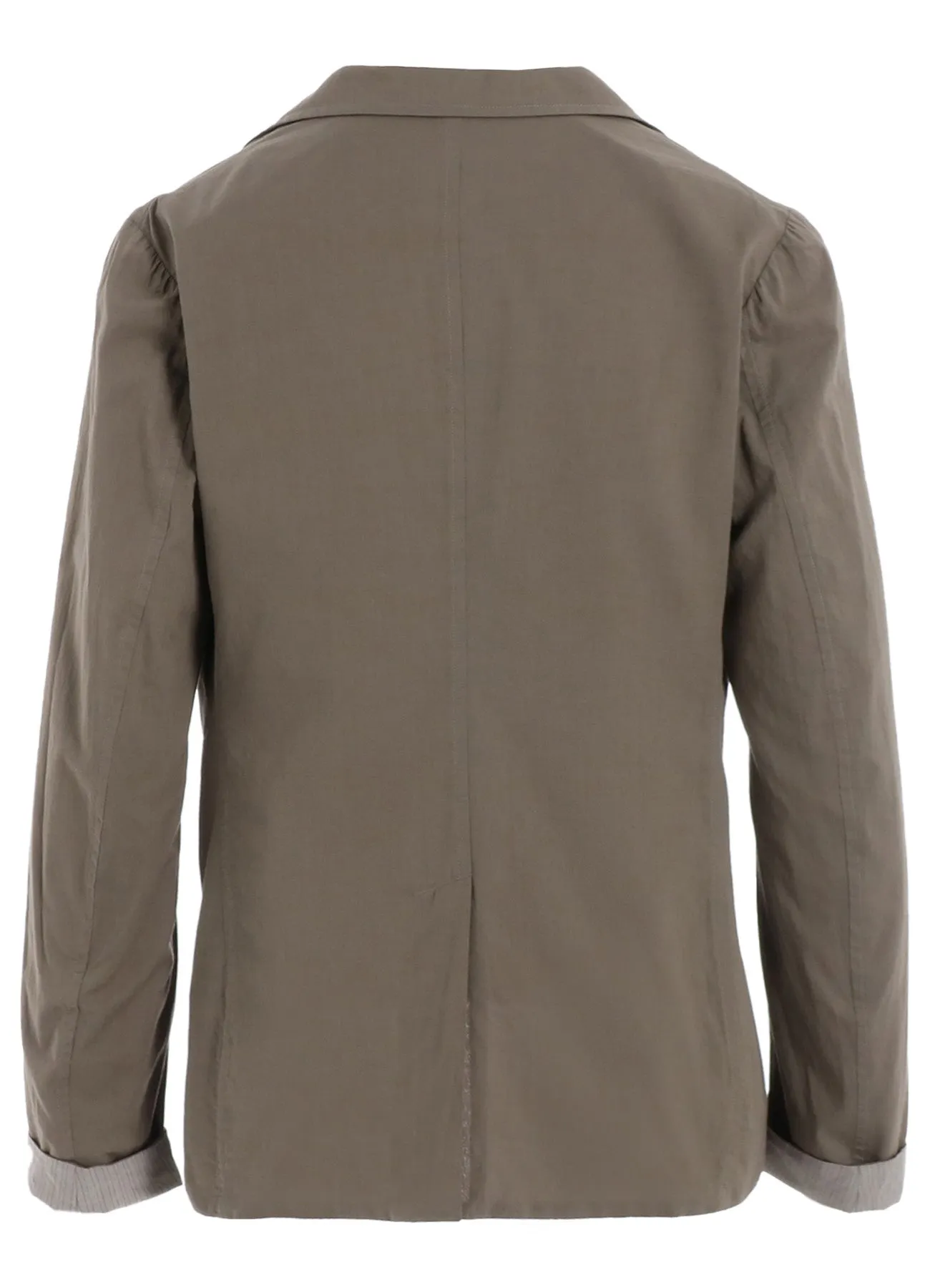 COTTON LAWN GARMENT DYE SWLLOWTAIL JACKET