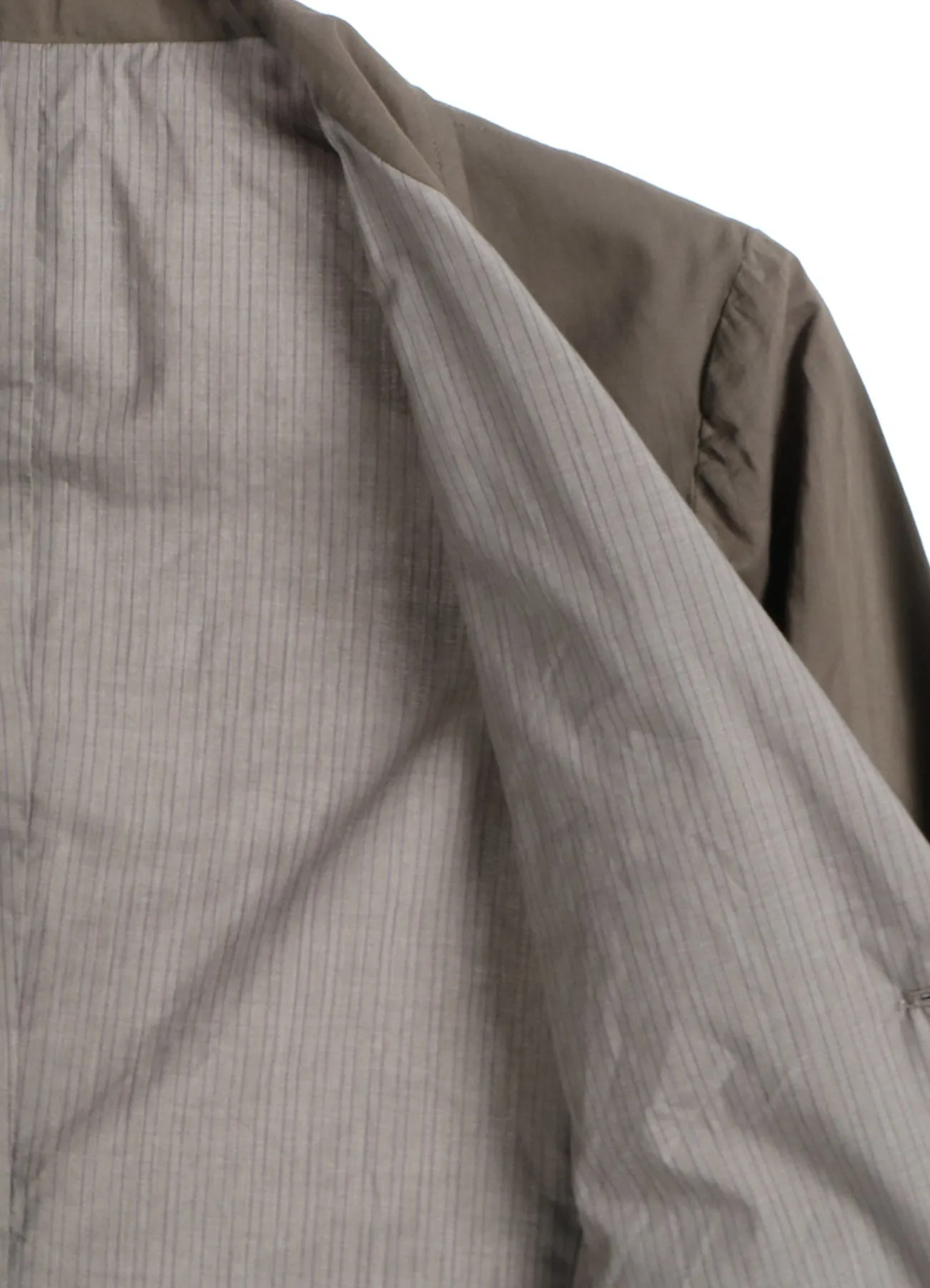 COTTON LAWN GARMENT DYE SWLLOWTAIL JACKET