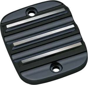 Covingtons C1151-B Front Master Cylinder Cover - Finned Black