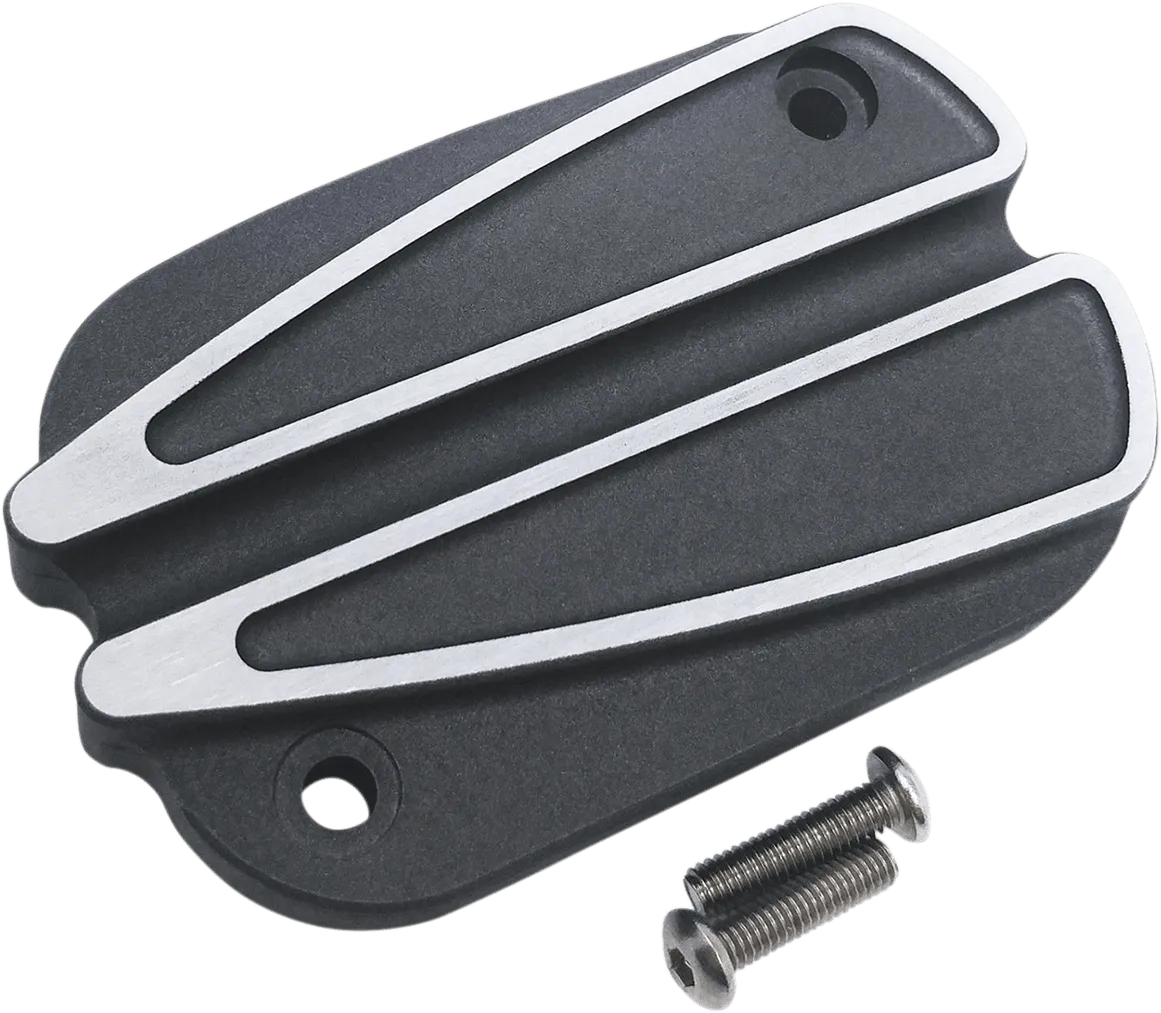 Covingtons C1151-B Front Master Cylinder Cover - Finned Black