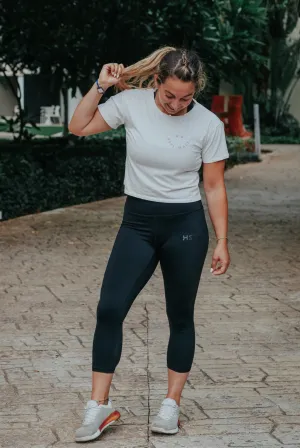 Crop Smile Positivi-Tee