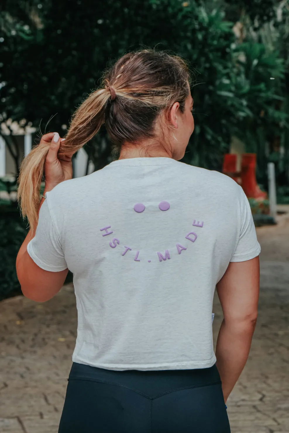 Crop Smile Positivi-Tee