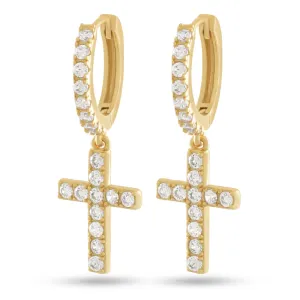 Cross of Centrality Earrings