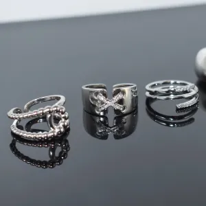 Crossroads Pave Ring
