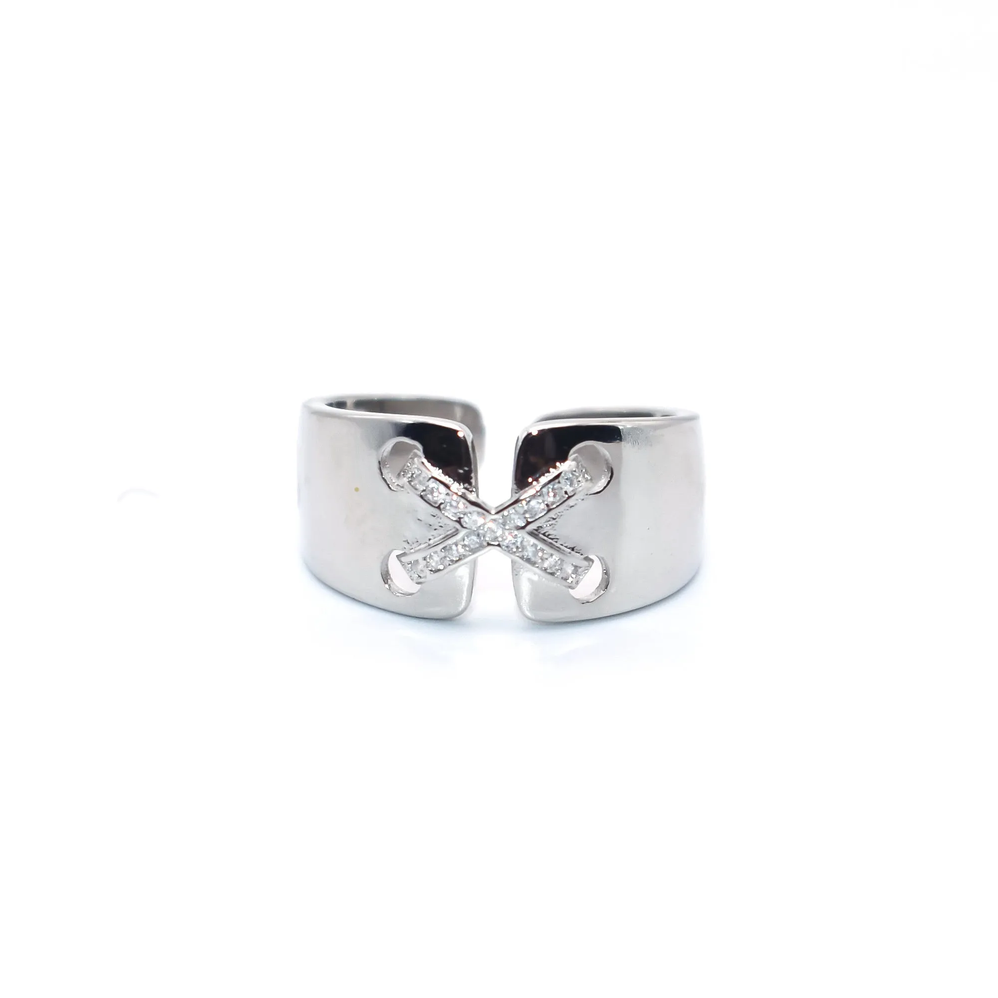 Crossroads Pave Ring
