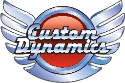 Custom Dynamics CDTB-45TR-3B Passing Lamp Trim Rings with White DRL and LED Turn Signals - Black