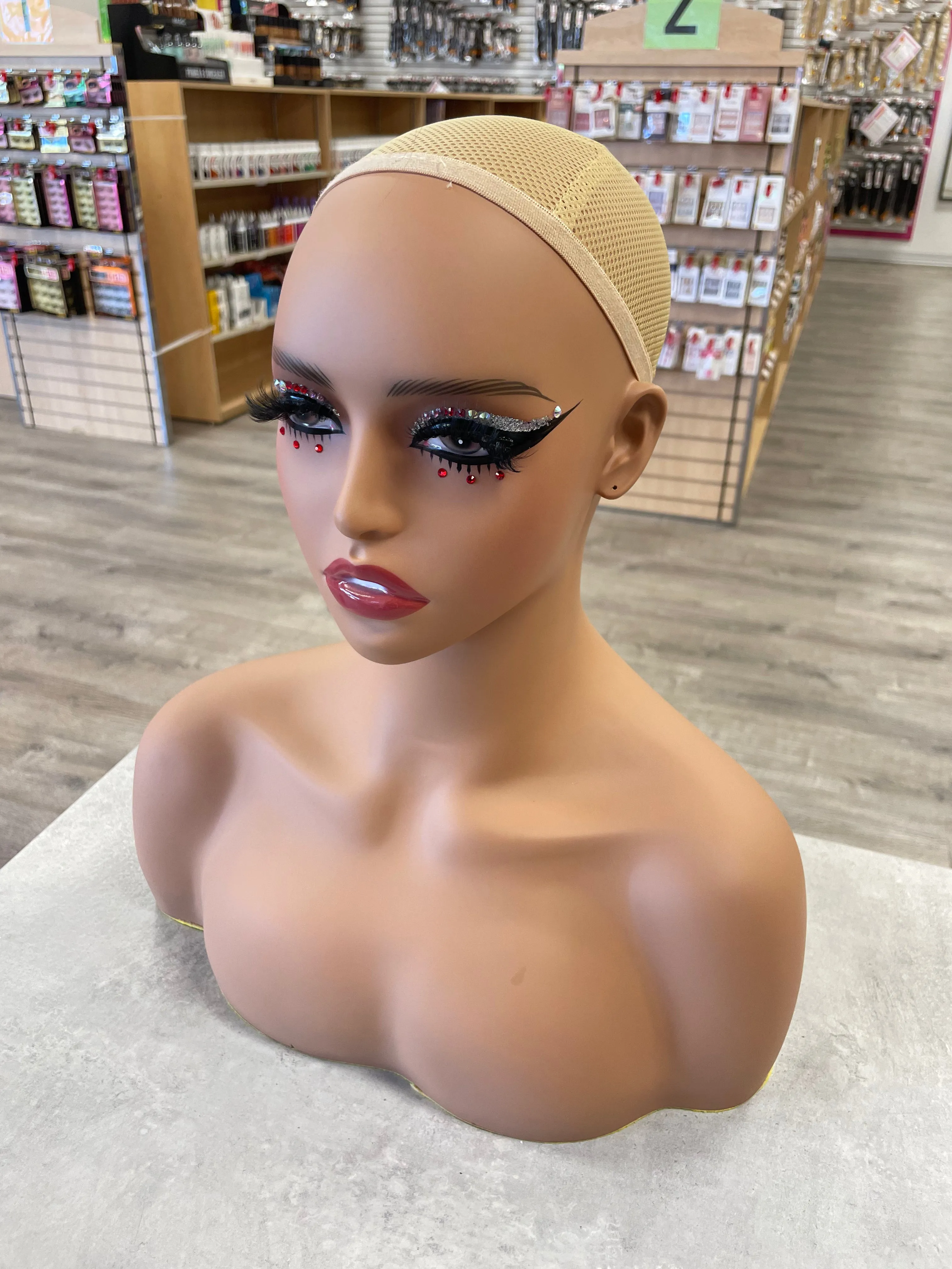 Custom Made Mannequin Head Custom Product Display Mannequin "Chloe"
