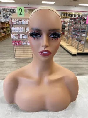 Custom Made Mannequin Head Custom Product Display Mannequin "Chloe"