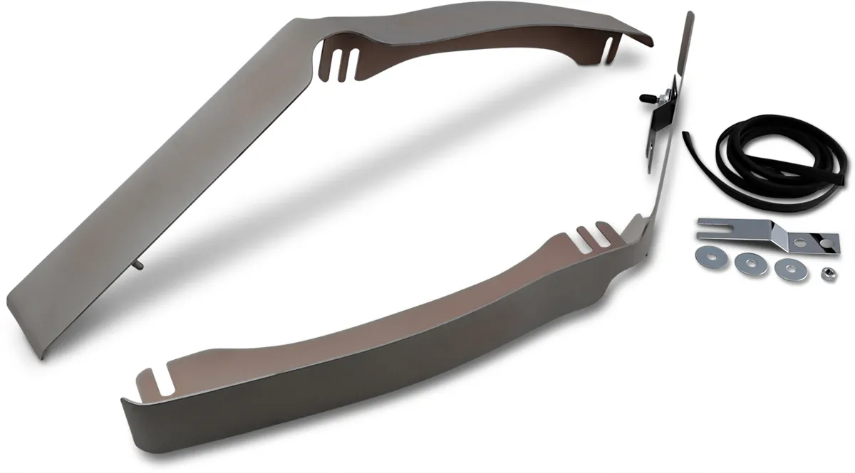 Cycle Visions CV-7220 Bagger-Tail Filler Panels for Hard Bags - Raw