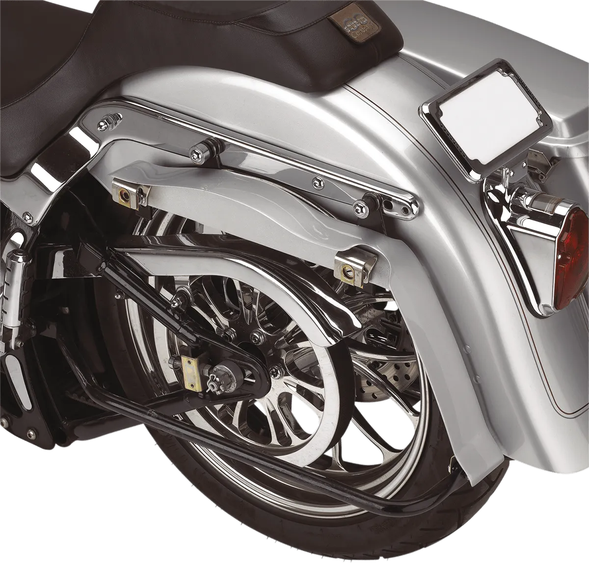 Cycle Visions CV-7220 Bagger-Tail Filler Panels for Hard Bags - Raw