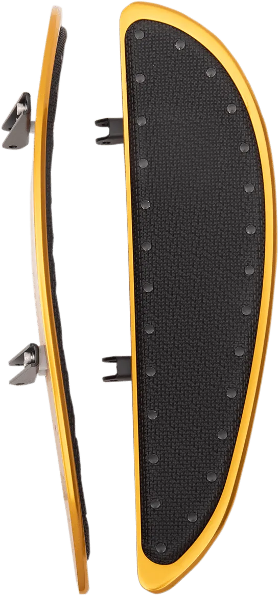 Cyclesmiths 104-G Standard 19in. Banana Board - Gold with Rivets