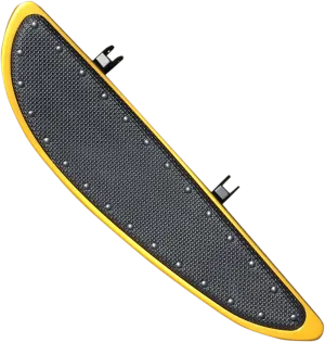 Cyclesmiths 104-G Standard 19in. Banana Board - Gold with Rivets
