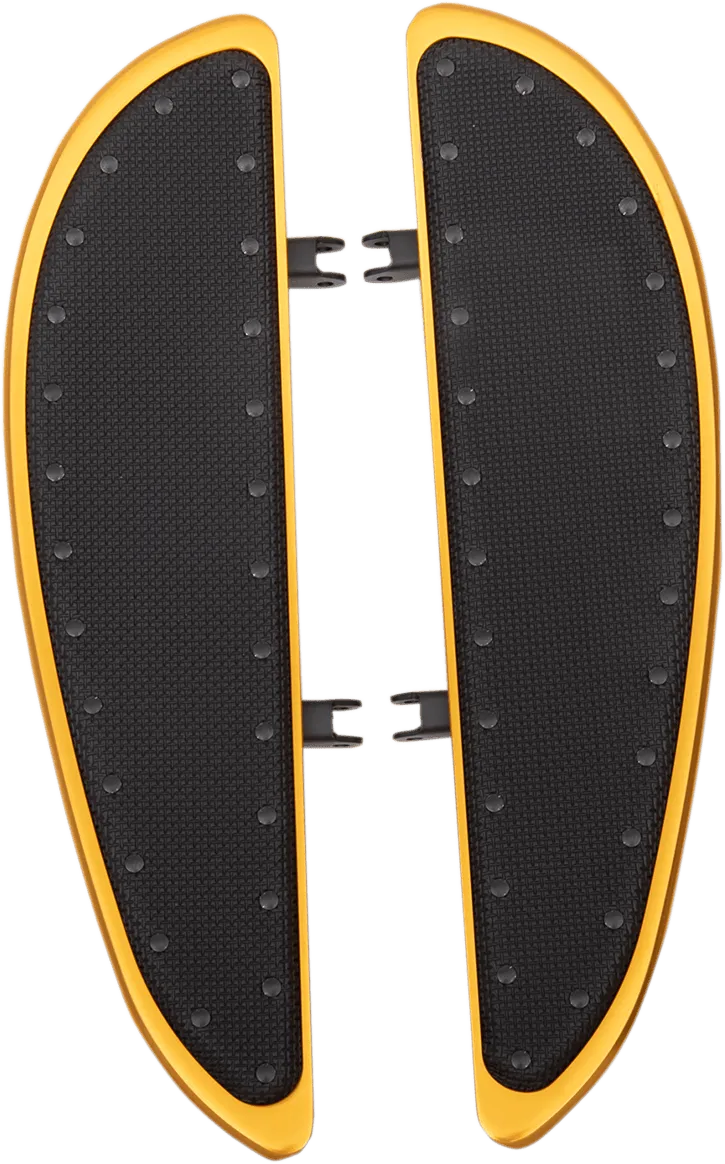 Cyclesmiths 104-G Standard 19in. Banana Board - Gold with Rivets