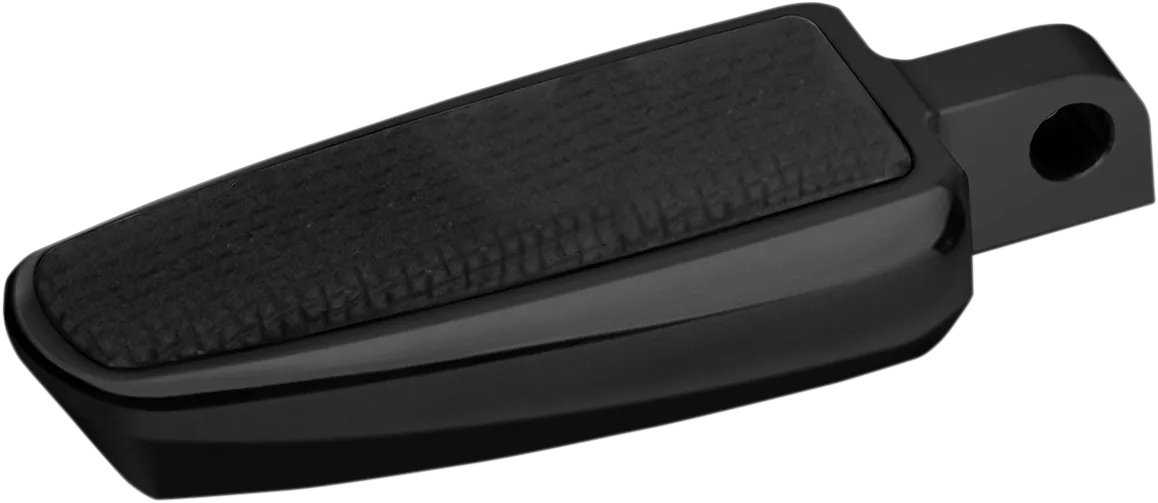 Cyclesmiths 126-BP-NR Banana Board Male Mount Footpegs - Black without Rivets