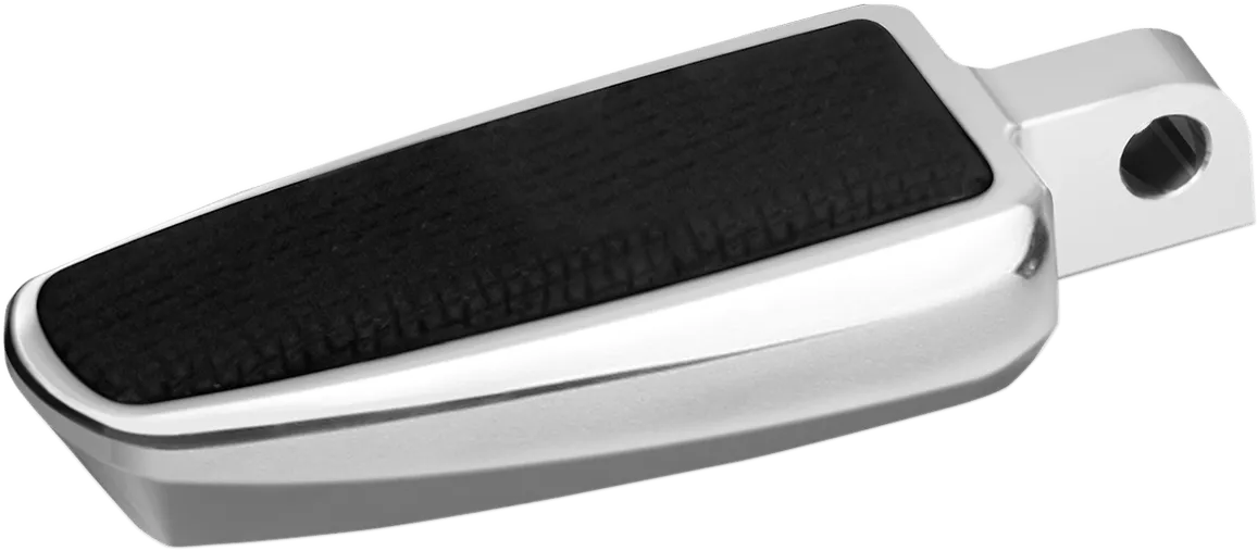 Cyclesmiths 126-NR Banana Board Male Mount Footpegs - Chrome without Rivets
