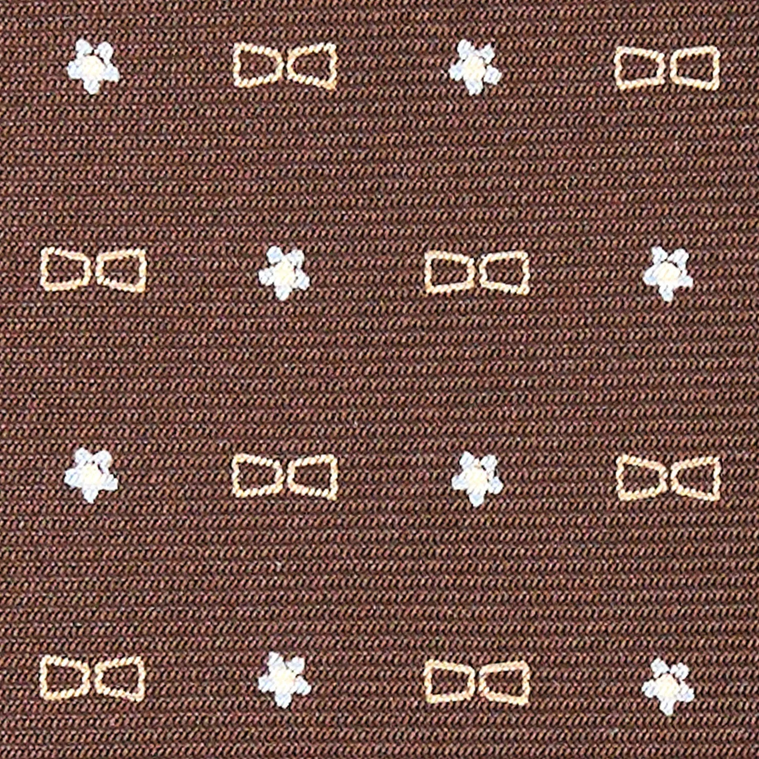 DARK BROWN SARTORIAL CLASSIC SILK TIE