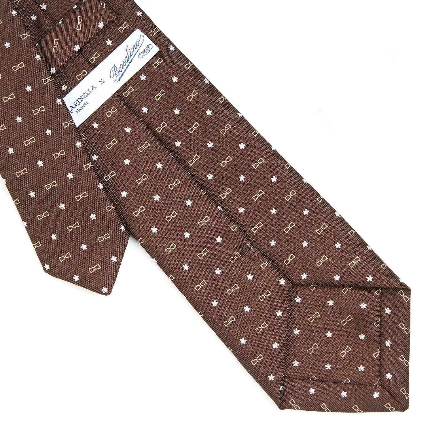 DARK BROWN SARTORIAL CLASSIC SILK TIE