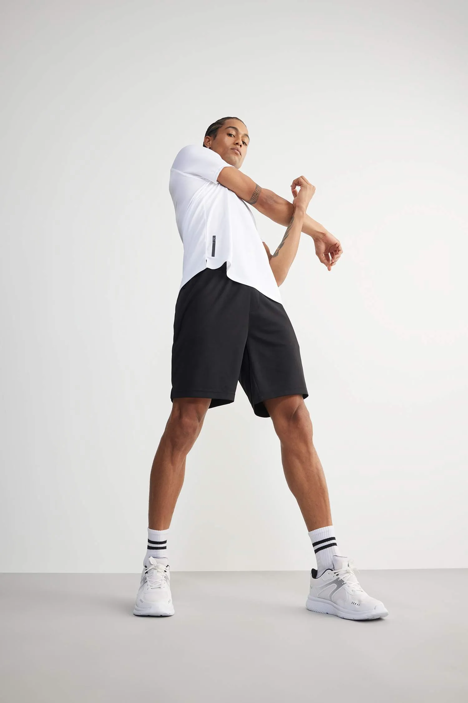 DeFactoFit Slim Fit Sports Standard Leg Shorts