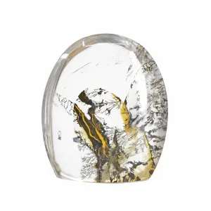 Dendritic Quartz with Iron 2.14 inch 82 grams Polished Crystal