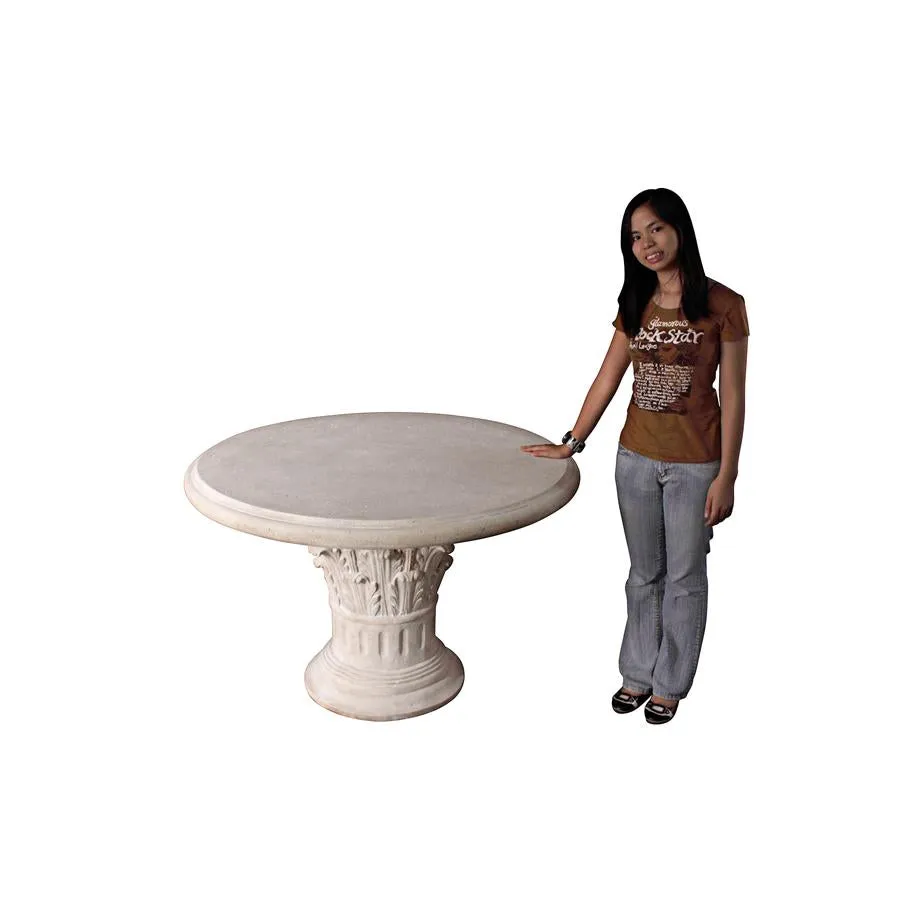 Design Toscano- Roman Corinthian Capital Architectural Table