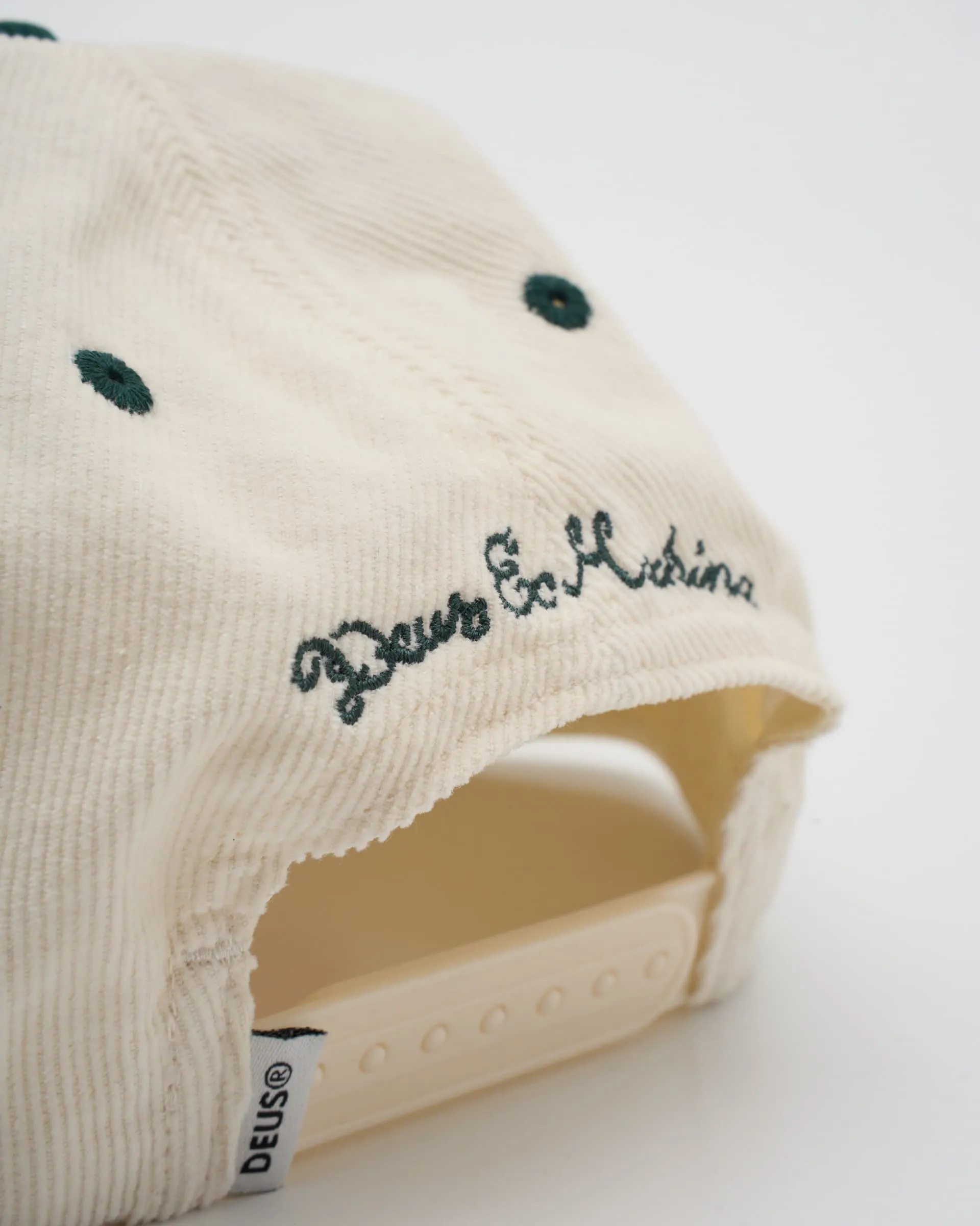 DEUS EX MACHINA SPEEDSHOP CAP - DIRTY WHITE