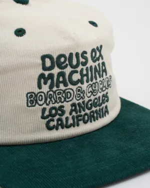 DEUS EX MACHINA SPEEDSHOP CAP - DIRTY WHITE