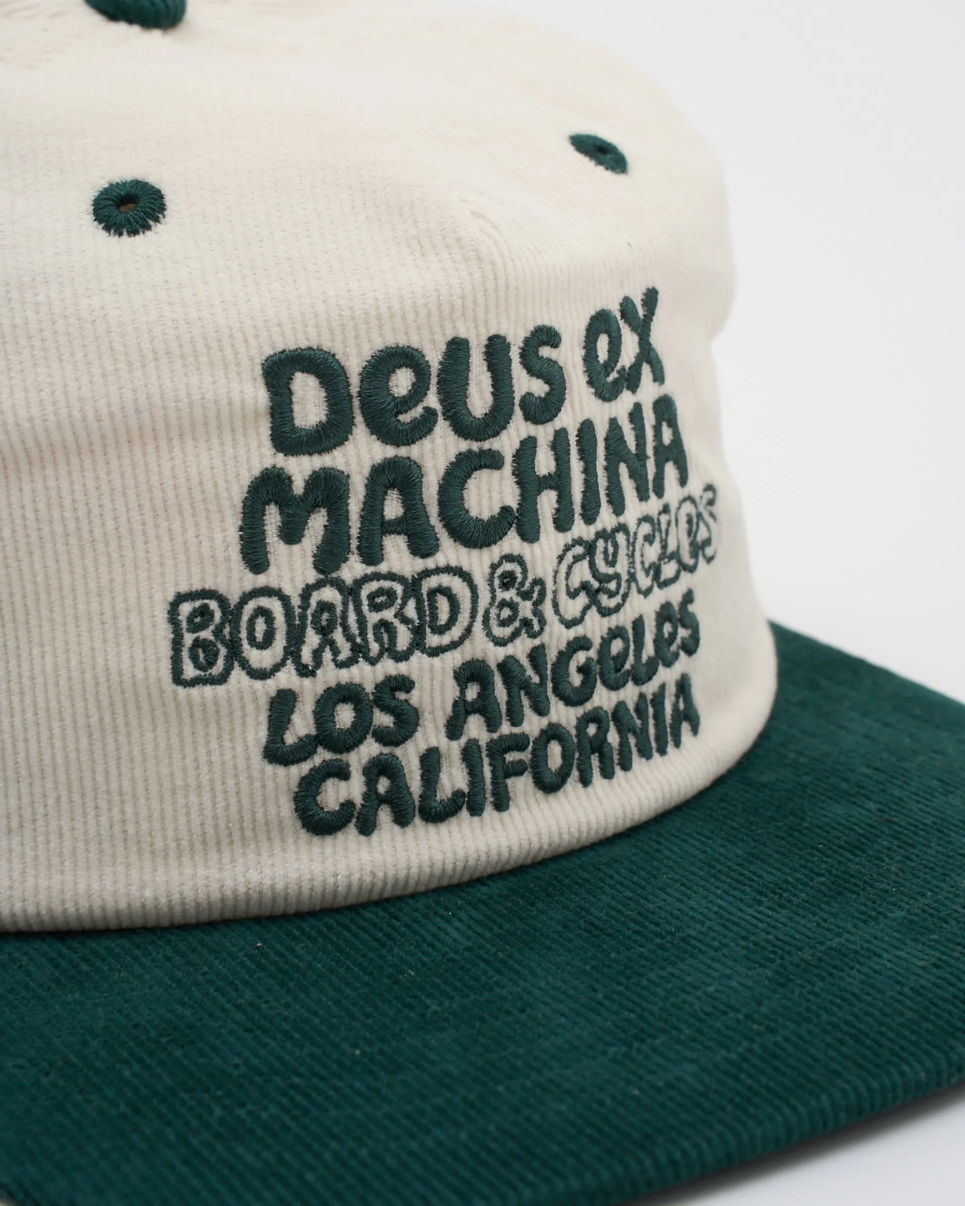 DEUS EX MACHINA SPEEDSHOP CAP - DIRTY WHITE