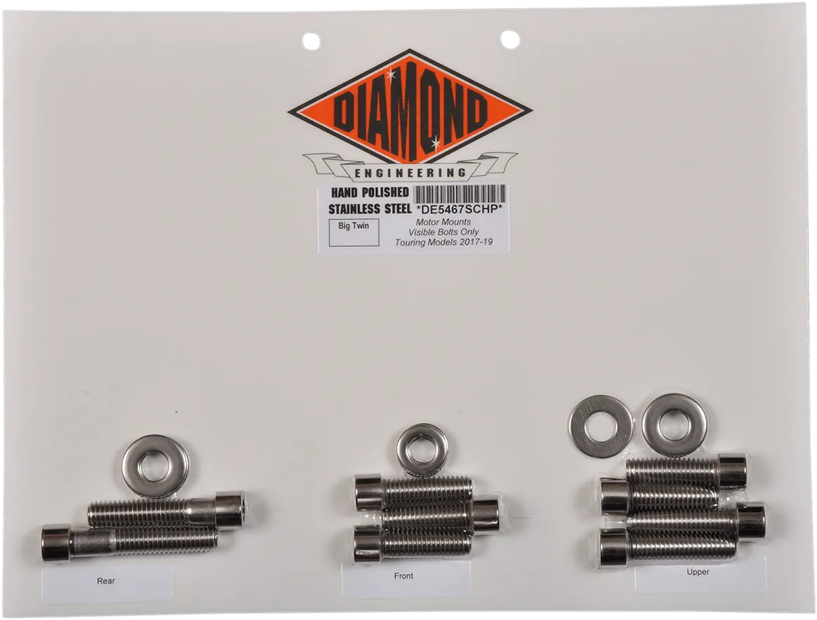 Diamond Engineering DE5471SCHP Socked Head Bolts Kit - Stainless Steel