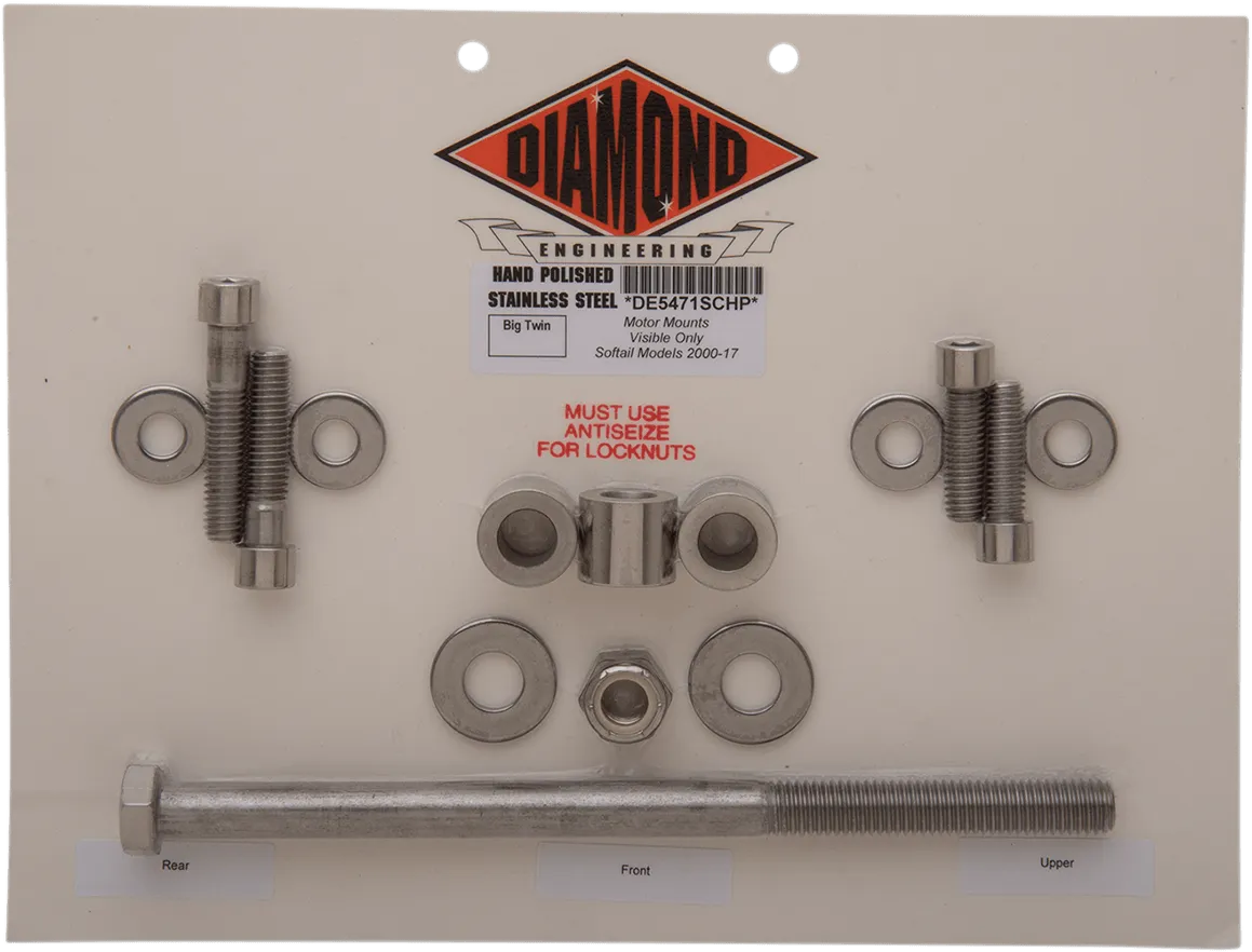 Diamond Engineering DE5471SCHP Socked Head Bolts Kit - Stainless Steel