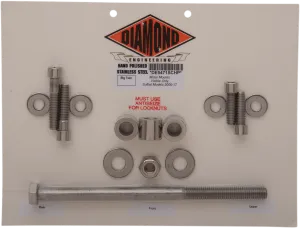 Diamond Engineering DE5471SCHP Socked Head Bolts Kit - Stainless Steel