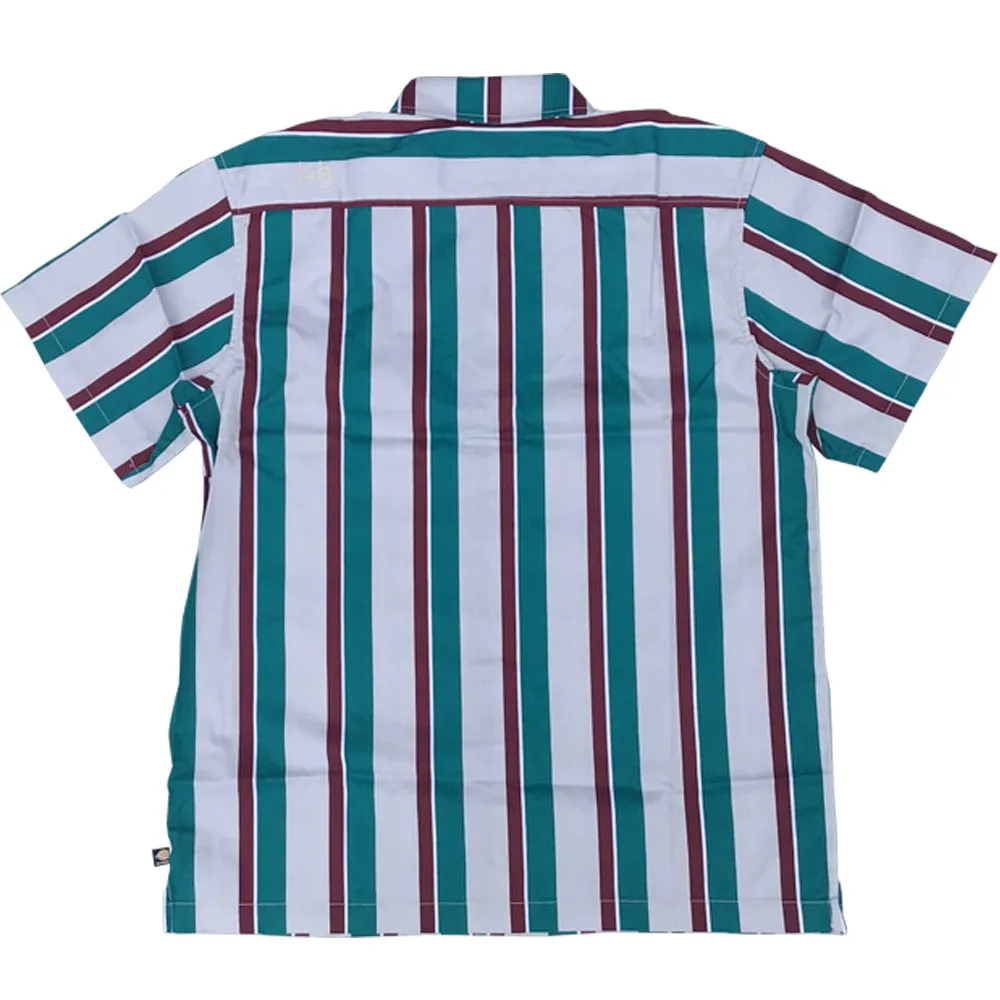 Dickies Jamie Foy Havana Heights Stripe Short Sleeve Shirt fanfare